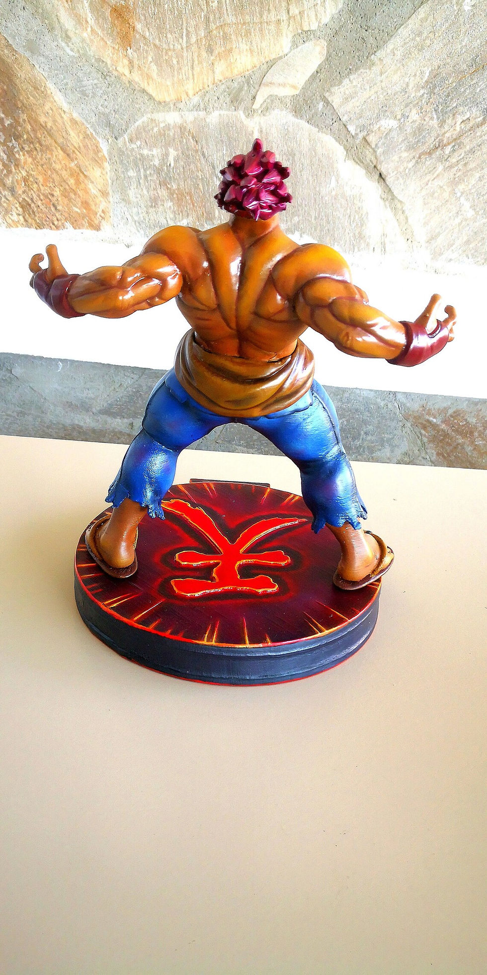 Küçük resim: Street Fighter Öfkeli Akuma Figür Street Fighter Öfkeli Akuma Obje 25CM Büyük Bo