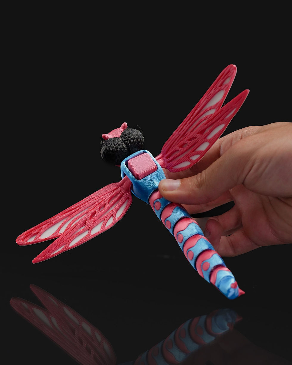 Küçük resim: Dragonfly Hareketli Oyuncak Yusufçuk Hareketli Oyuncak 2'li 16CM