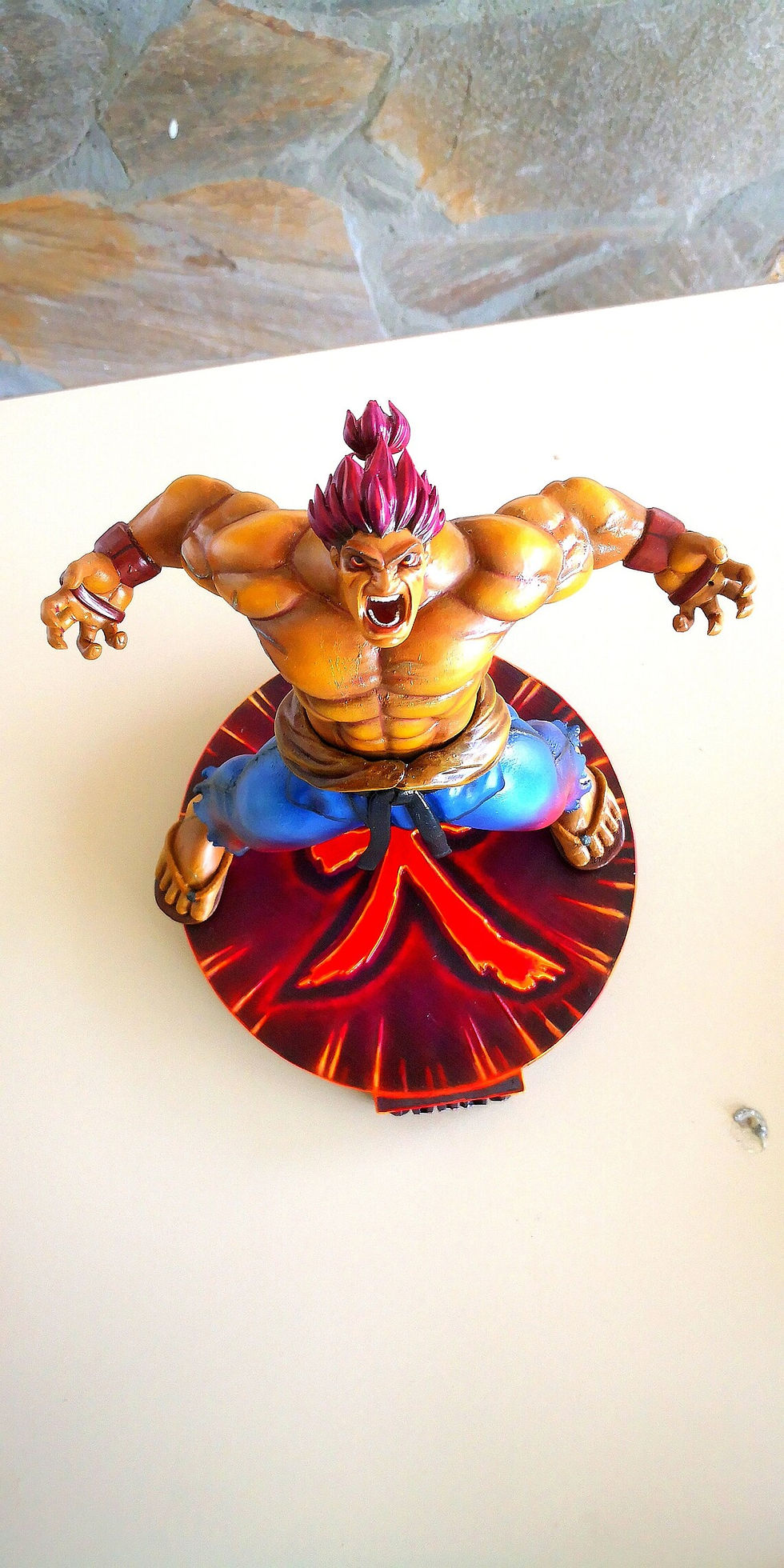 Küçük resim: Street Fighter Öfkeli Akuma Figür Street Fighter Öfkeli Akuma Obje 25CM Büyük Bo