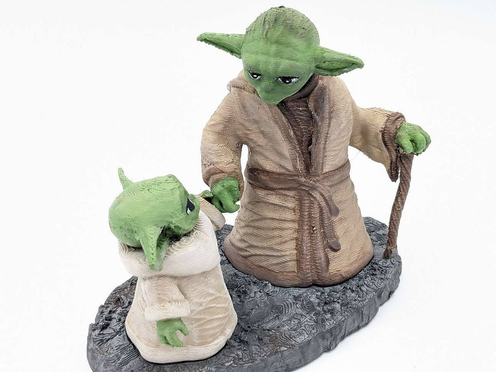 Küçük resim: Starwars Yoda ve Grogu Figür Starwars Yoda Figür 18CM Büyük Boy