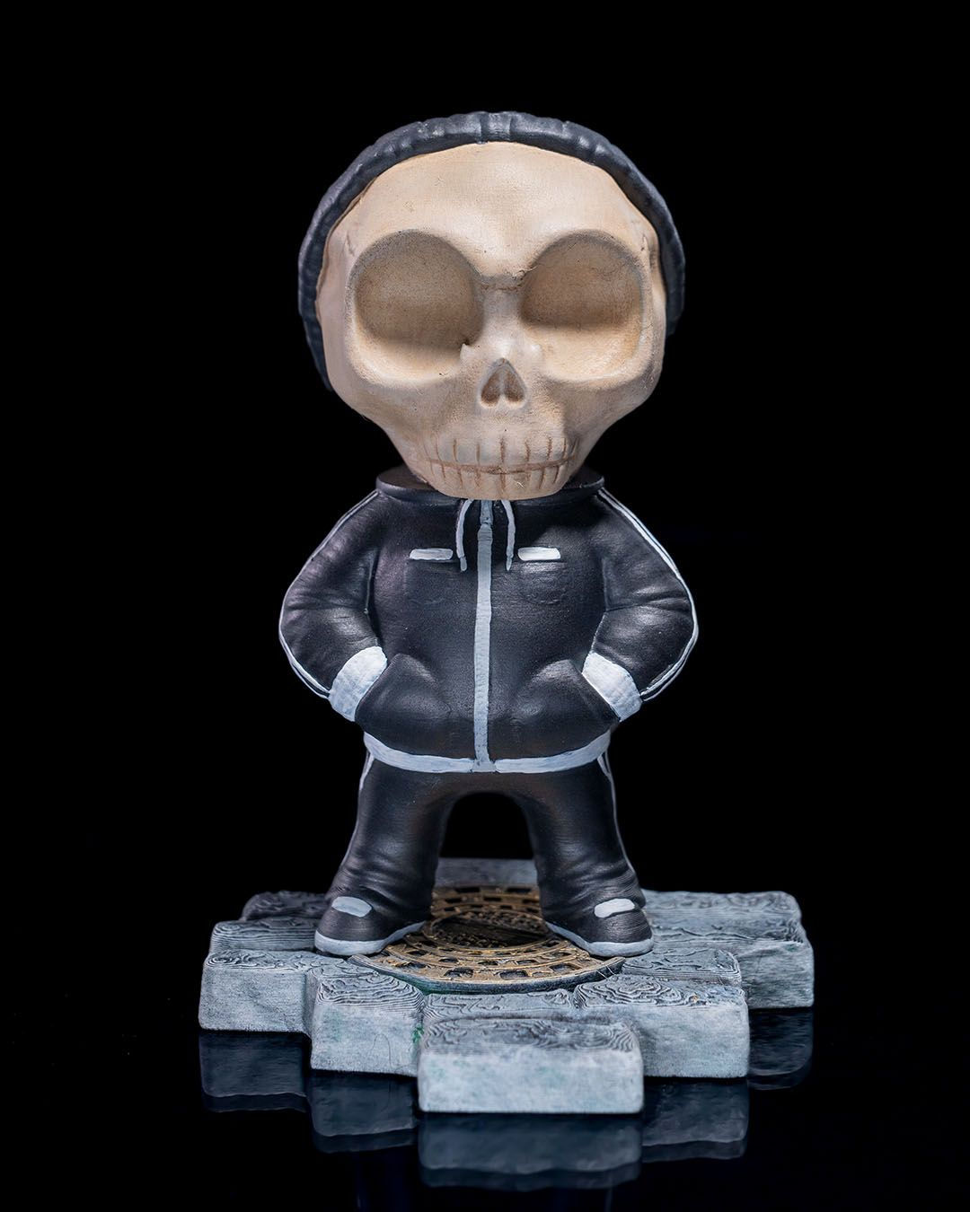 Halloween Urban Terrors - Grim Boyalı Figür 15 Cm (BÜYÜK BOY)