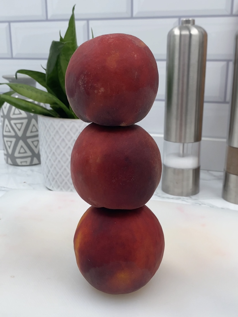 Let's make peach ice cream!