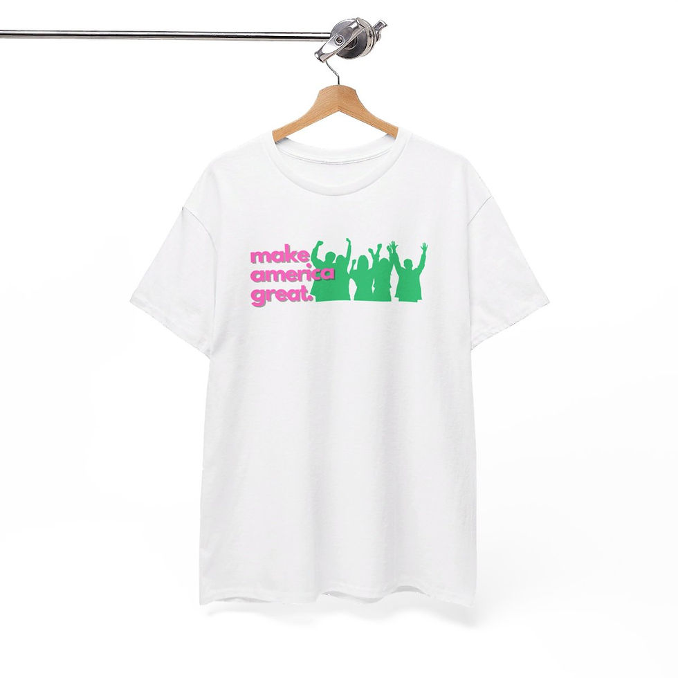 Thumbnail: Make America Great Tee - Pink/Green Edition 
