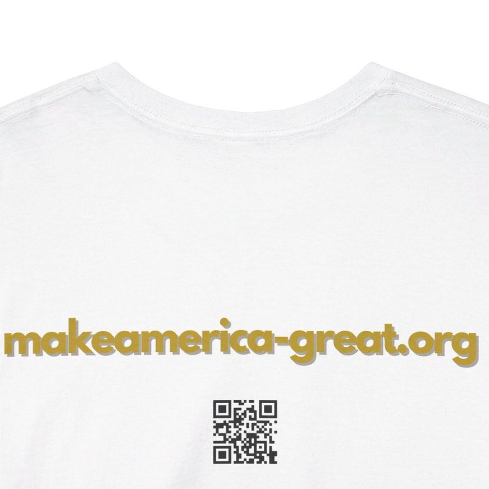 Thumbnail: Make America Great Tee - Brown/Gold Edition 