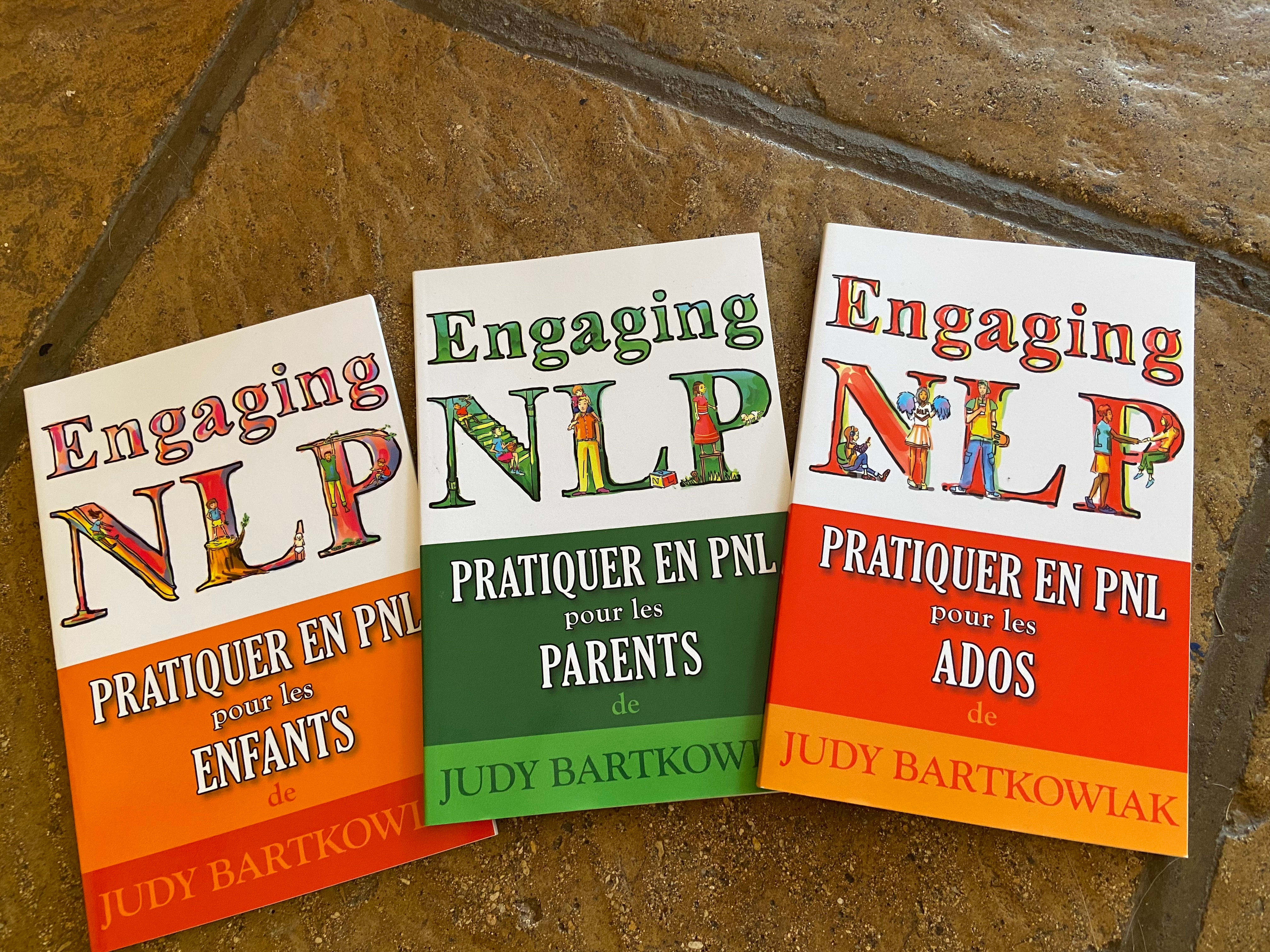 Engaging NLP books for parents, kids, and teens by Judy Bartkowiak