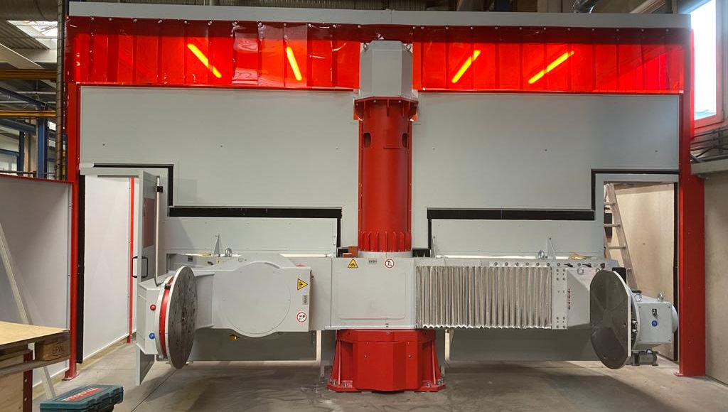 Referenzbild Haube einer Filteranlage von Jungheinrich