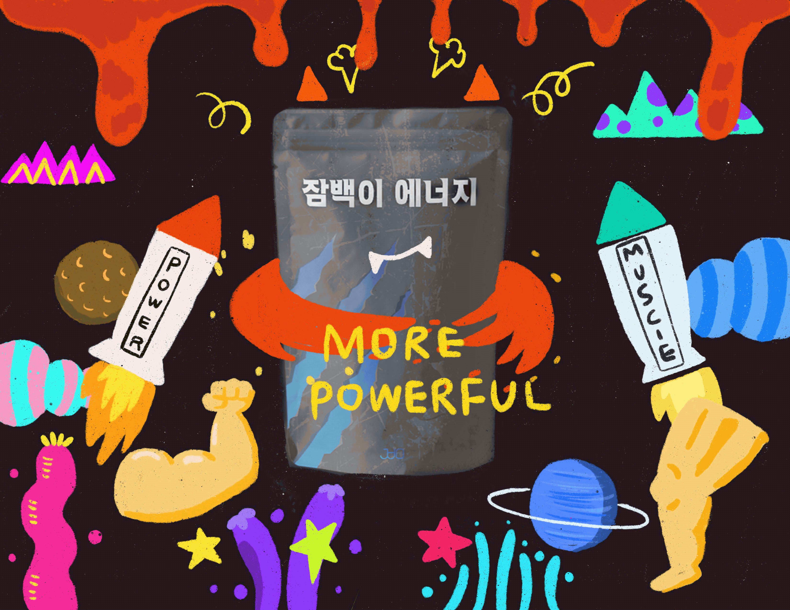 Daily illustration for promoting
