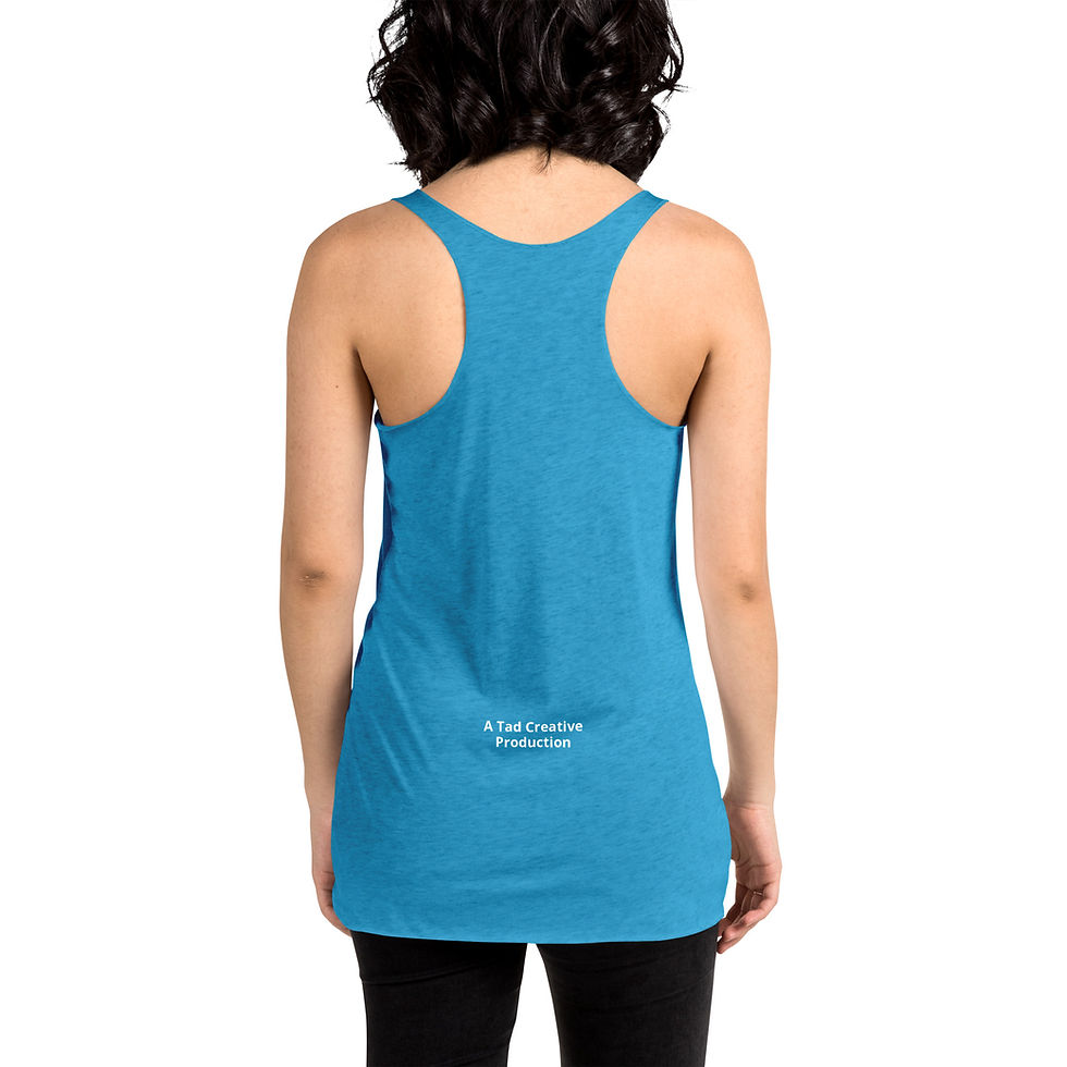 Thumbnail: Women's Racerback Tank - Shhhhhhhhh Show Me