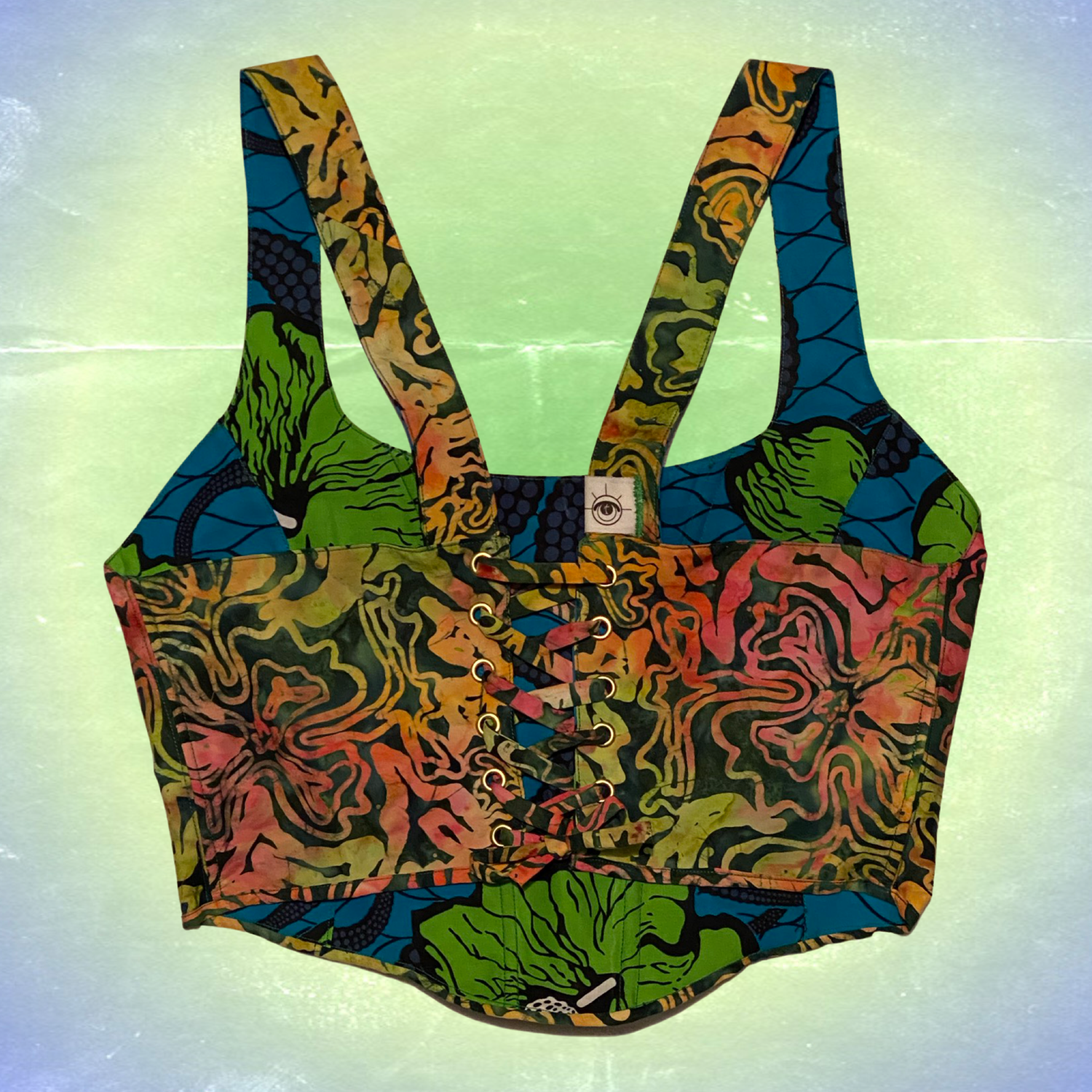 Chic Batik Corset Top