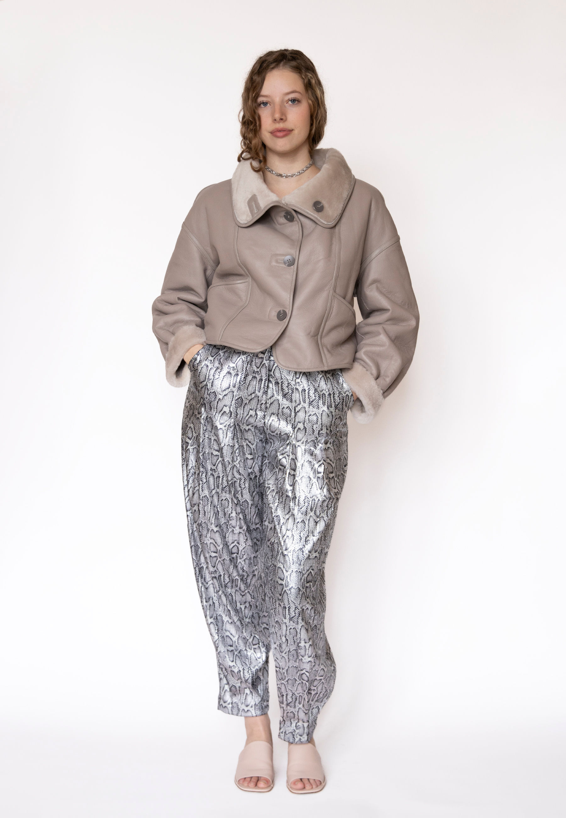 CHO Reversible Shearling Jacket