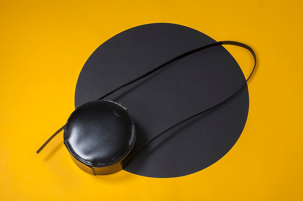 Thumbnail: NAOSHIMA Round Bag_Black