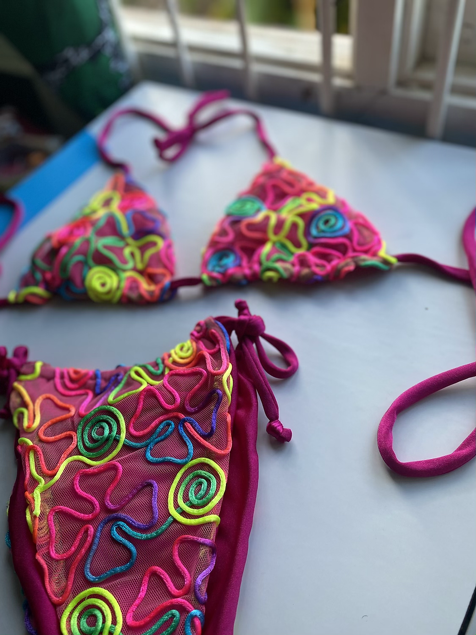 Thumbnail: Nostalgia Ultra String Bikini - Pink