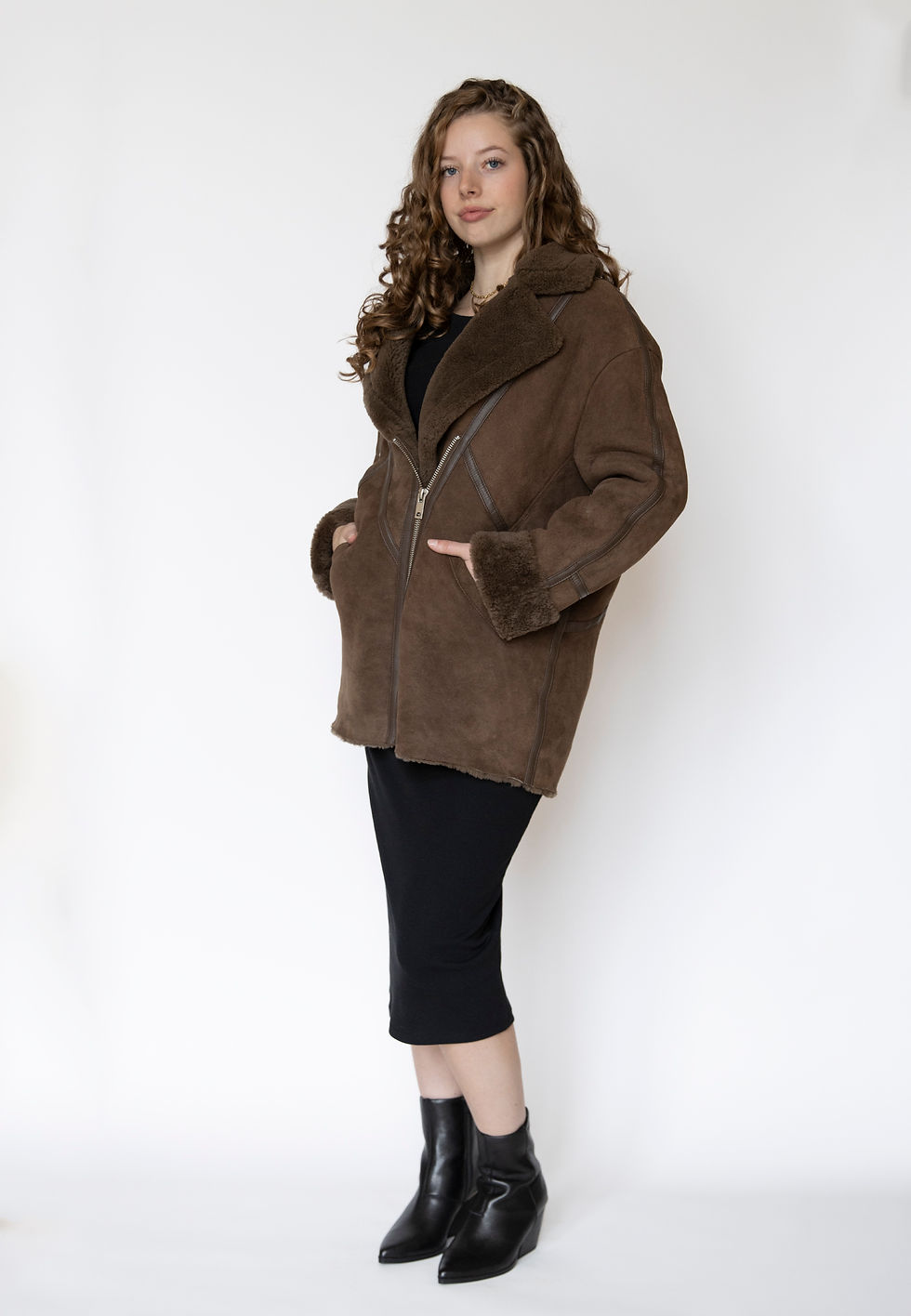Thumbnail: HANA Shearling Jacket