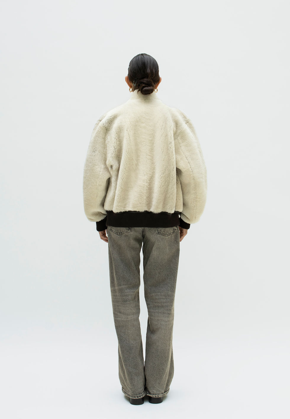 Thumbnail: HOSHI Reversible Lambskin Shearling Jacket