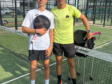 Un jeune passionné du padel à OSS