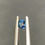 Miniature : Saphir d’Auvergne, taille rond brillant 0.45ct