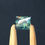 Thumbnail: Saphir d’Auvergne, taille rectangle 0.87ct