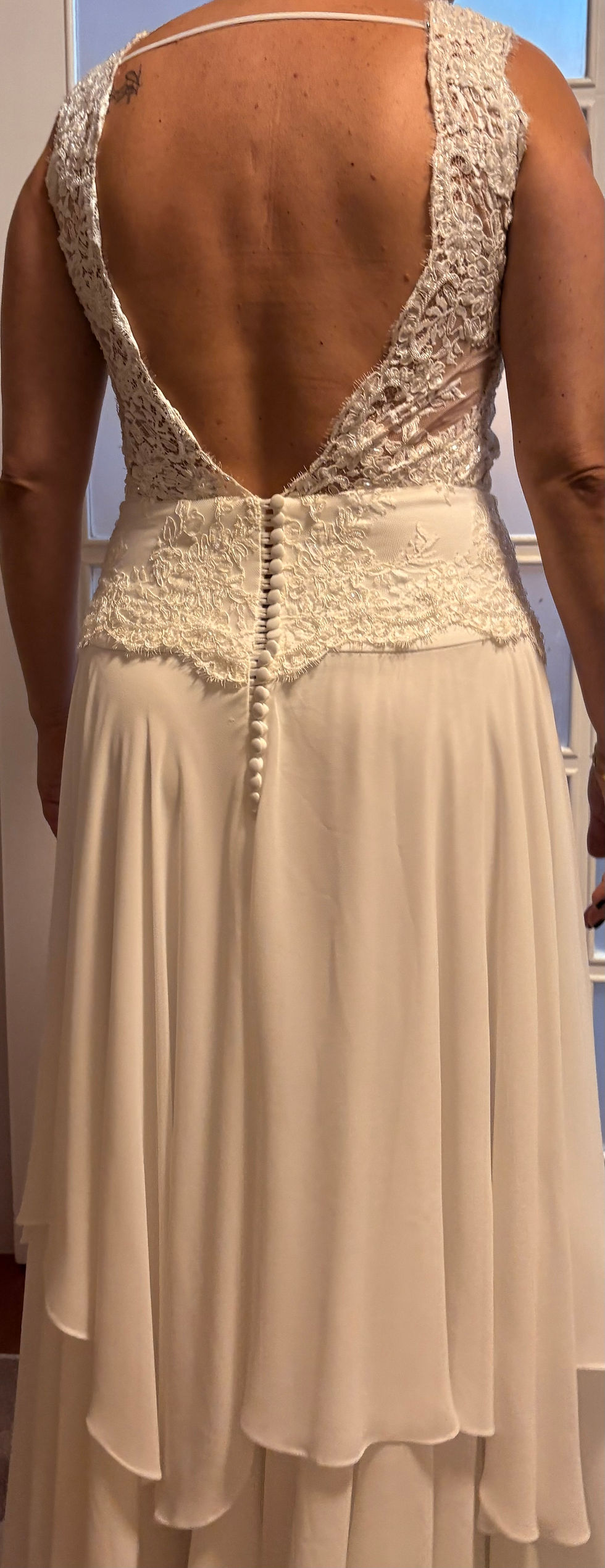 Miniatura: VESTIDO DE NOIVA BOHO EM RENDA SOUTACHE TETI GIO ATELIER
