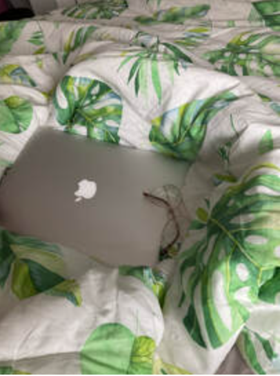 Very much the 'work from home but technically from my bed' vibes