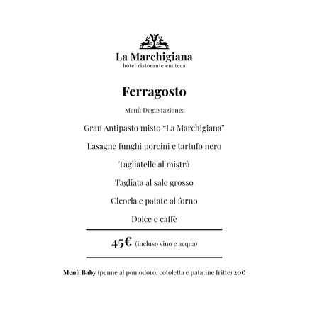 Ferragosto alla Marchigiana!