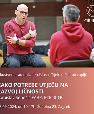 Tomislav Senečić - Kako potrebe utječu na razvoj ličnosti - radionica