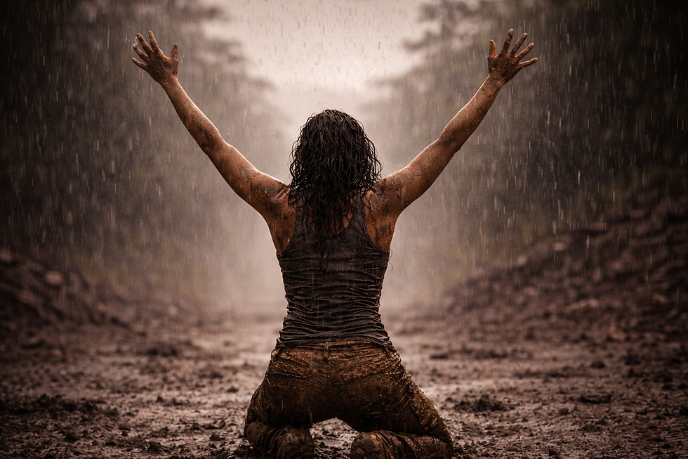 Woman kneeling in the rainstorm.png
