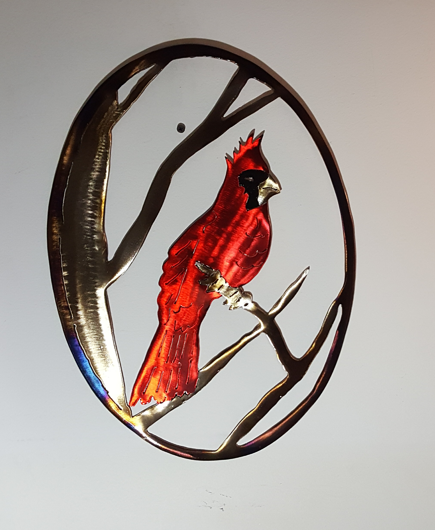 Cardinal in a Maple