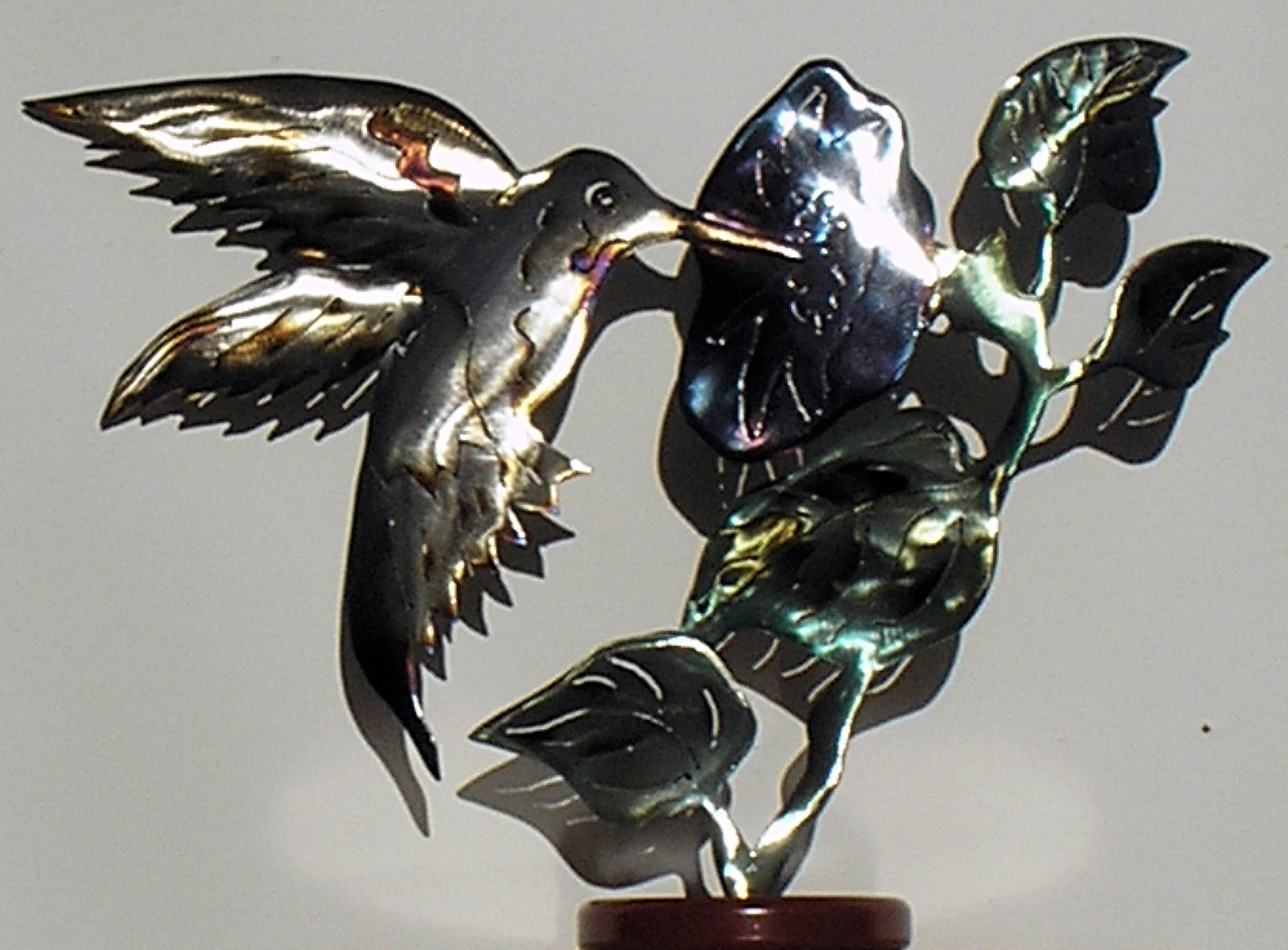 Small Hummingbird on a base