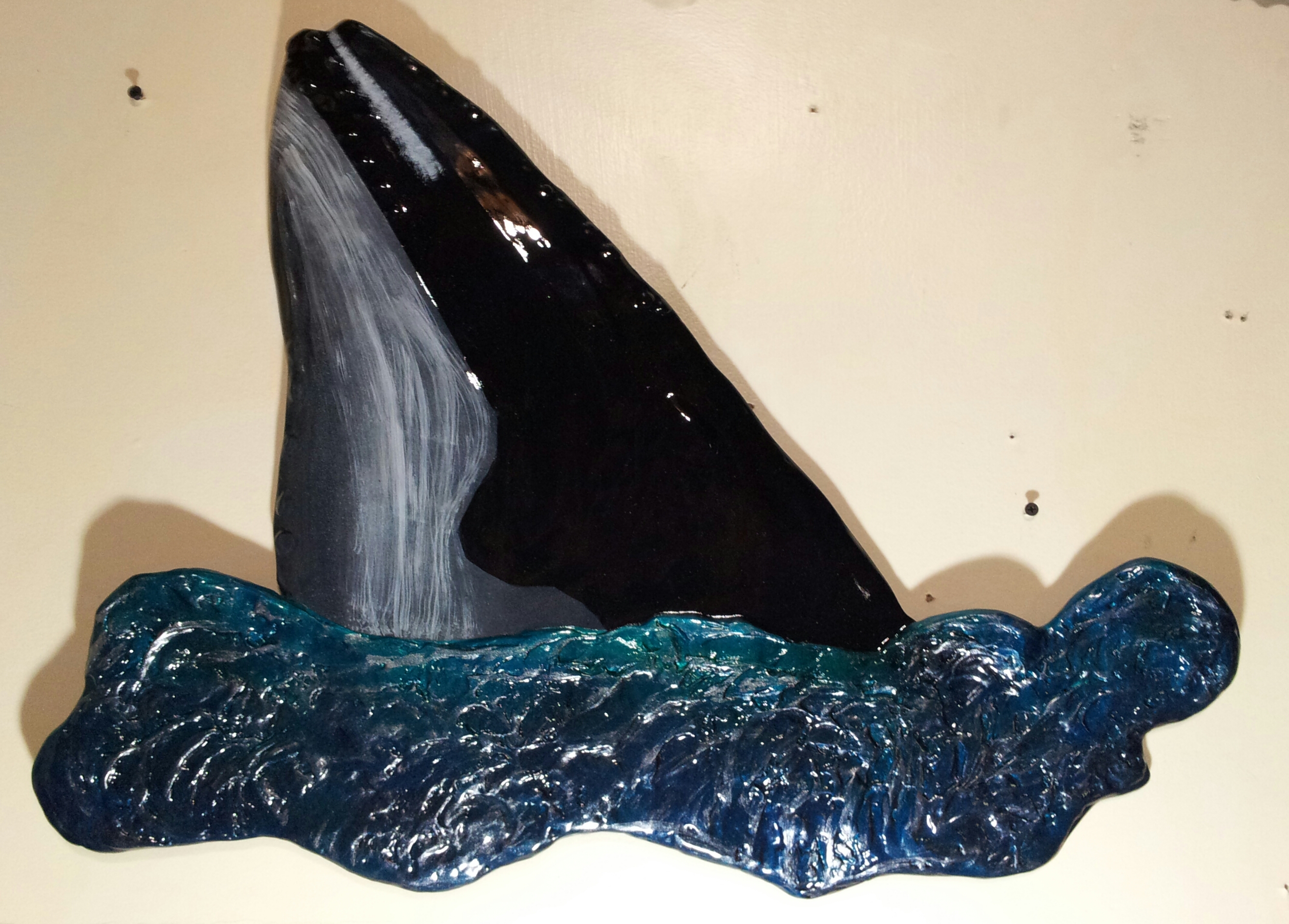 Fiberglass Humpback Wall Relief
