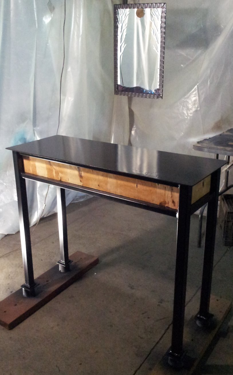 Table with Birch Veneers