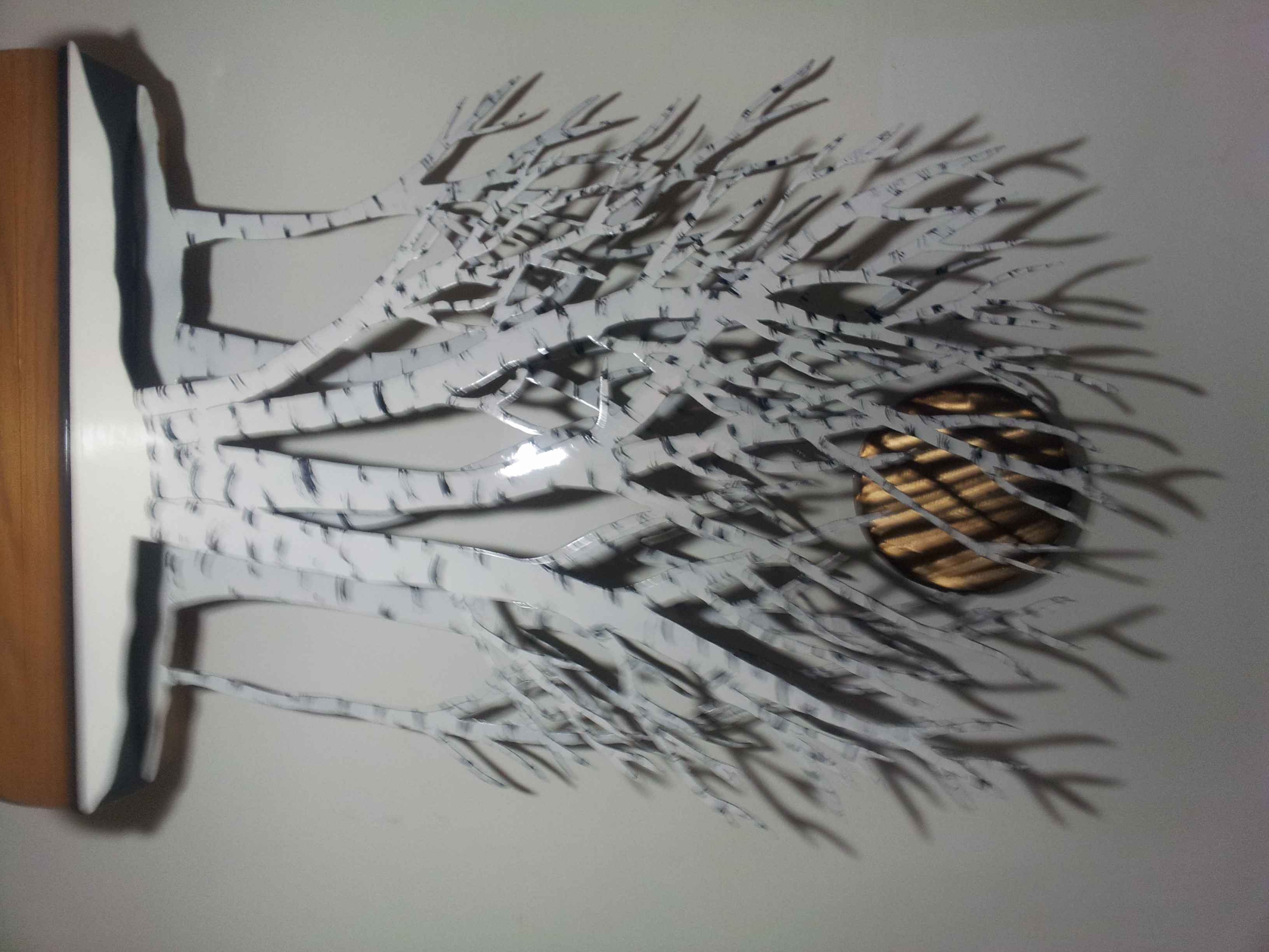 Custom Layered White Birch Tree