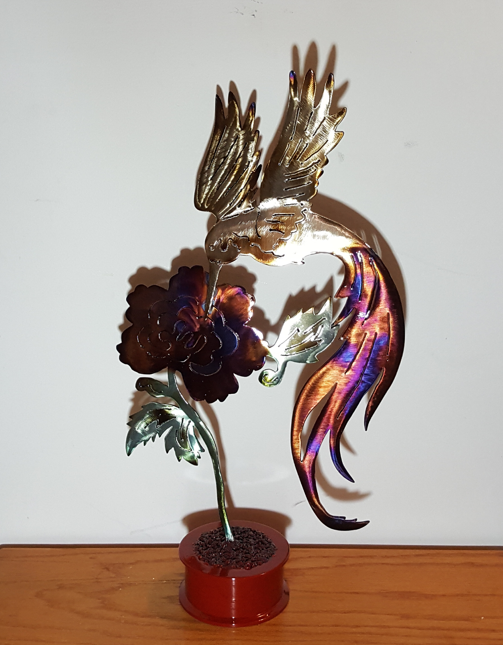 Hummingbird Sculpture