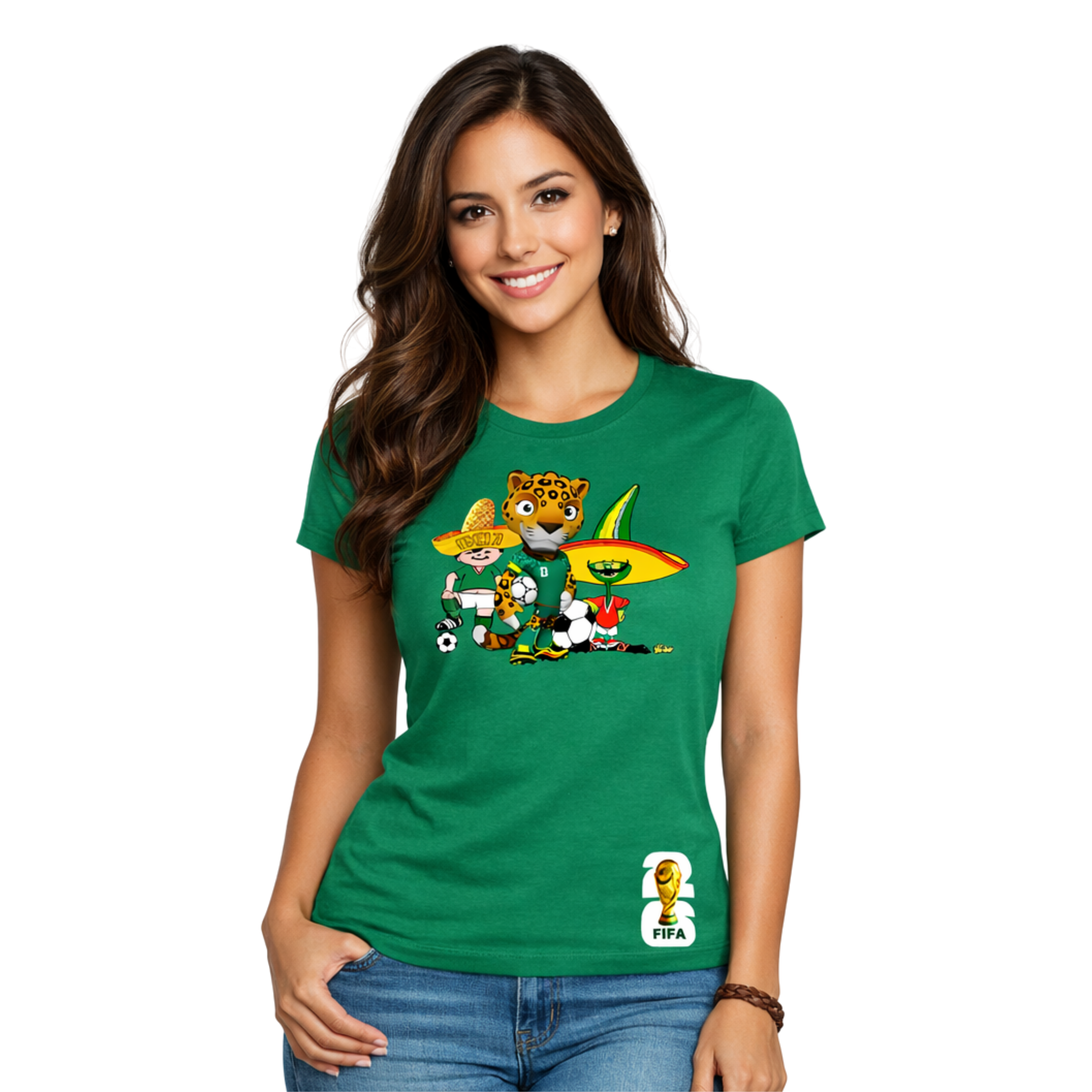 PLAYERA DAMA MÉXICO MOD. 10-0001