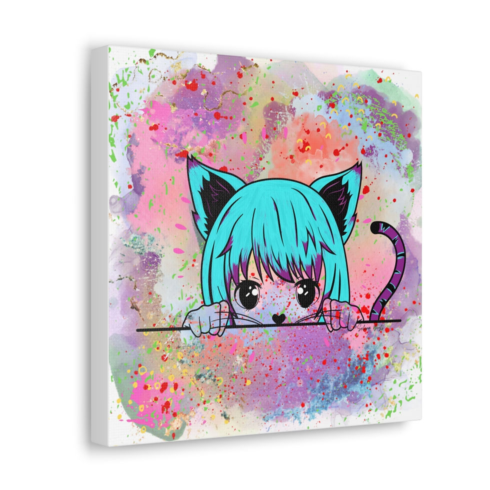 Thumbnail: Pretty Kitty on Canvas