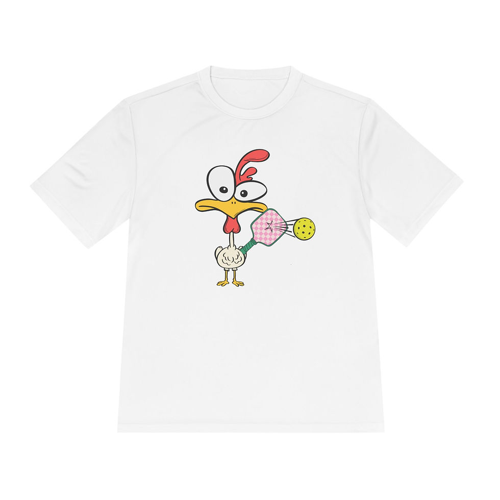 Pickleball Peep Tee - Moisture Wicking Tee