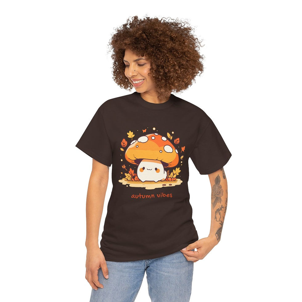 Thumbnail: Autumn Vibes Mushroom Tee