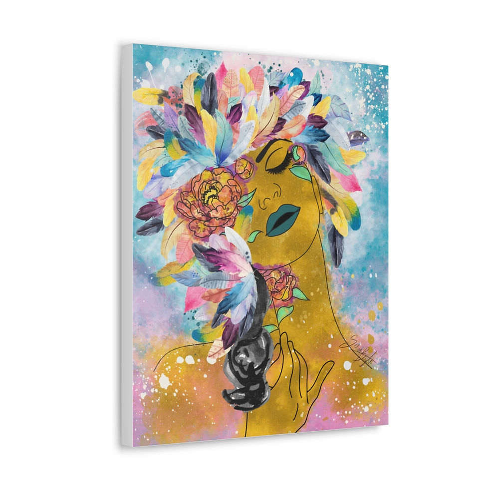 Thumbnail: Crown of Glory on Canvas