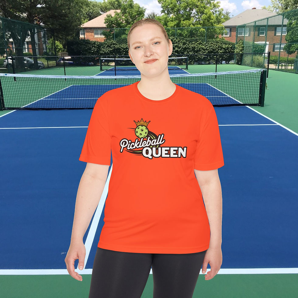 Thumbnail: Pickleball Queen, Moisture Wicking Tee