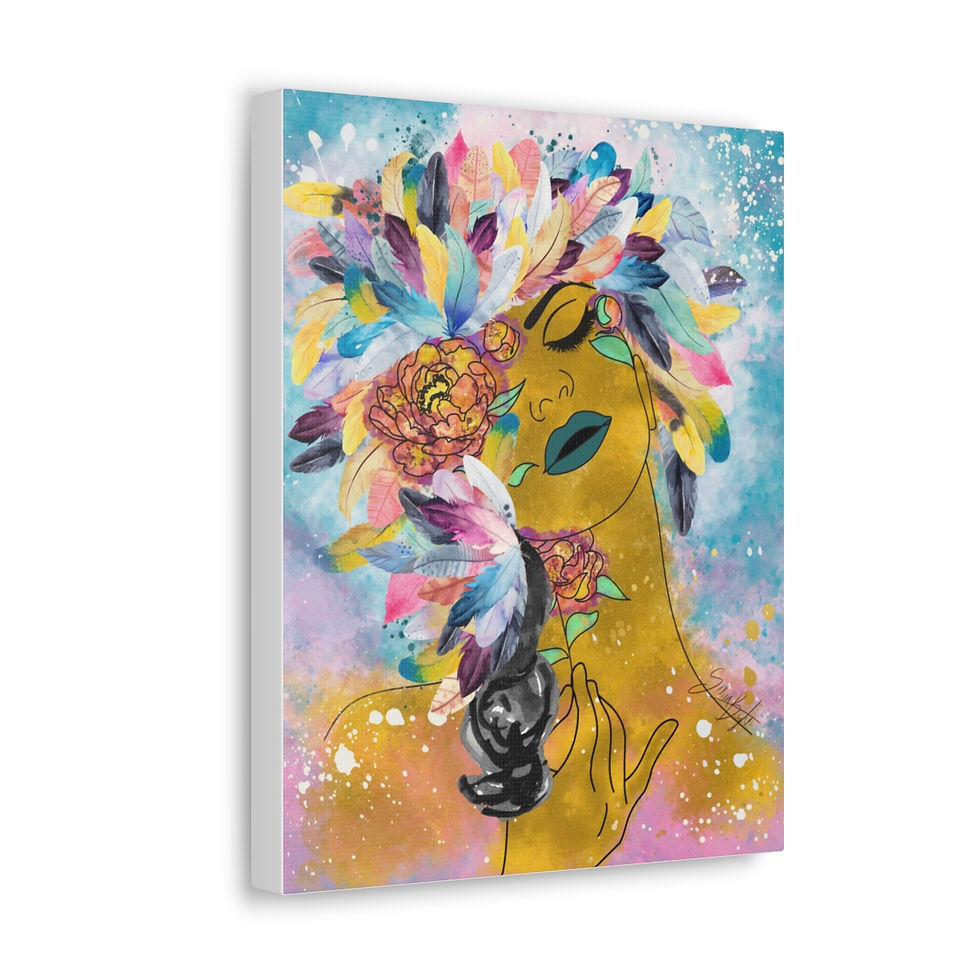 Thumbnail: Crown of Glory on Canvas