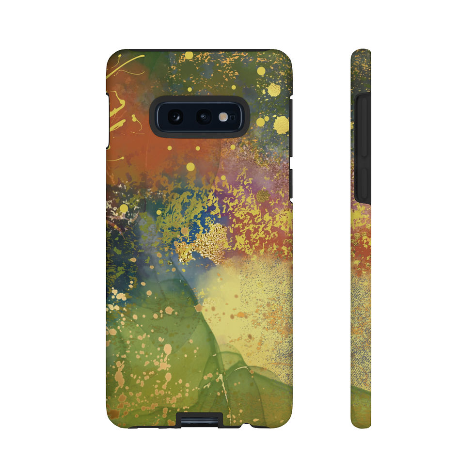 Thumbnail: Rust and Gold - Phone Case