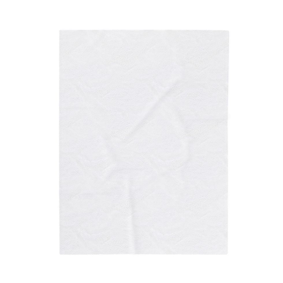 Thumbnail: Velveteen Plush Blanket - Crown of Feathers Collection