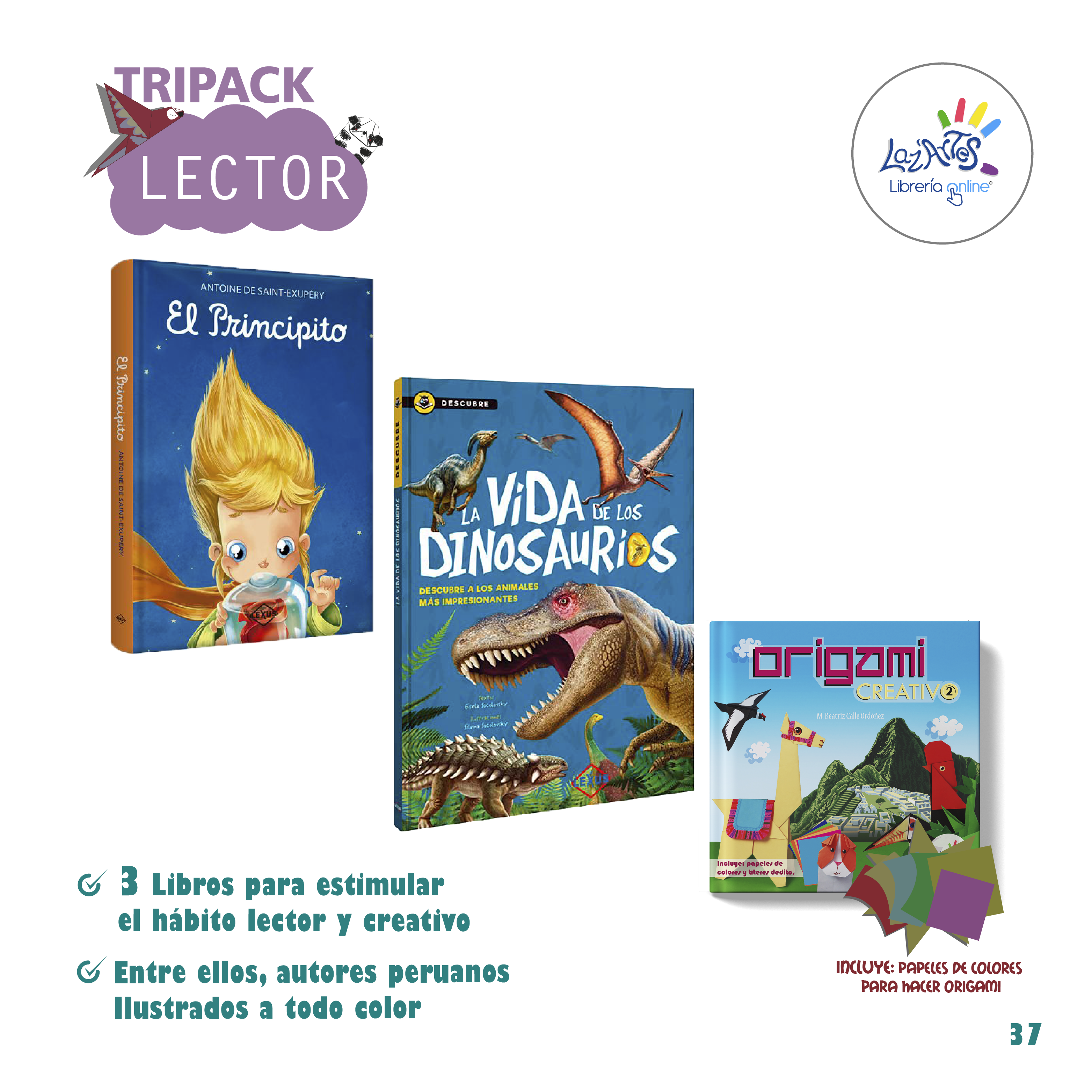 Tripack lector 37