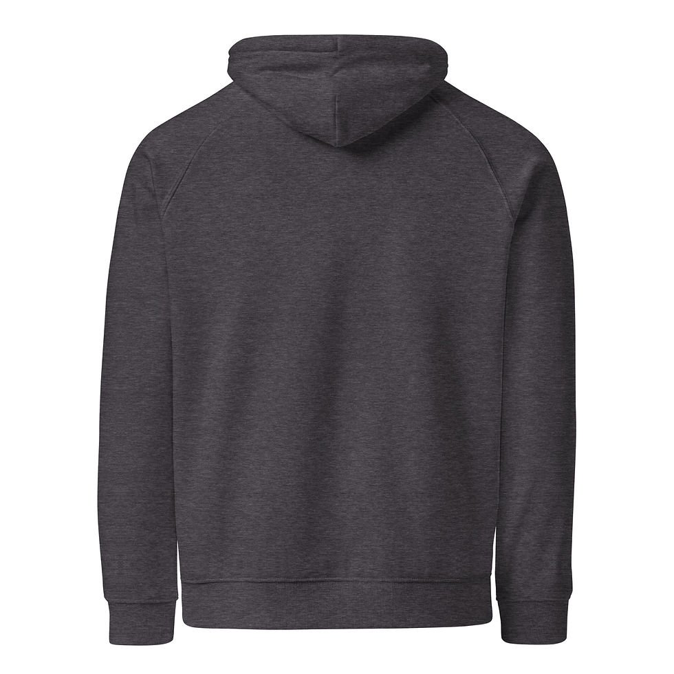 Thumbnail: Deathmoth unisex eco raglan hoodie