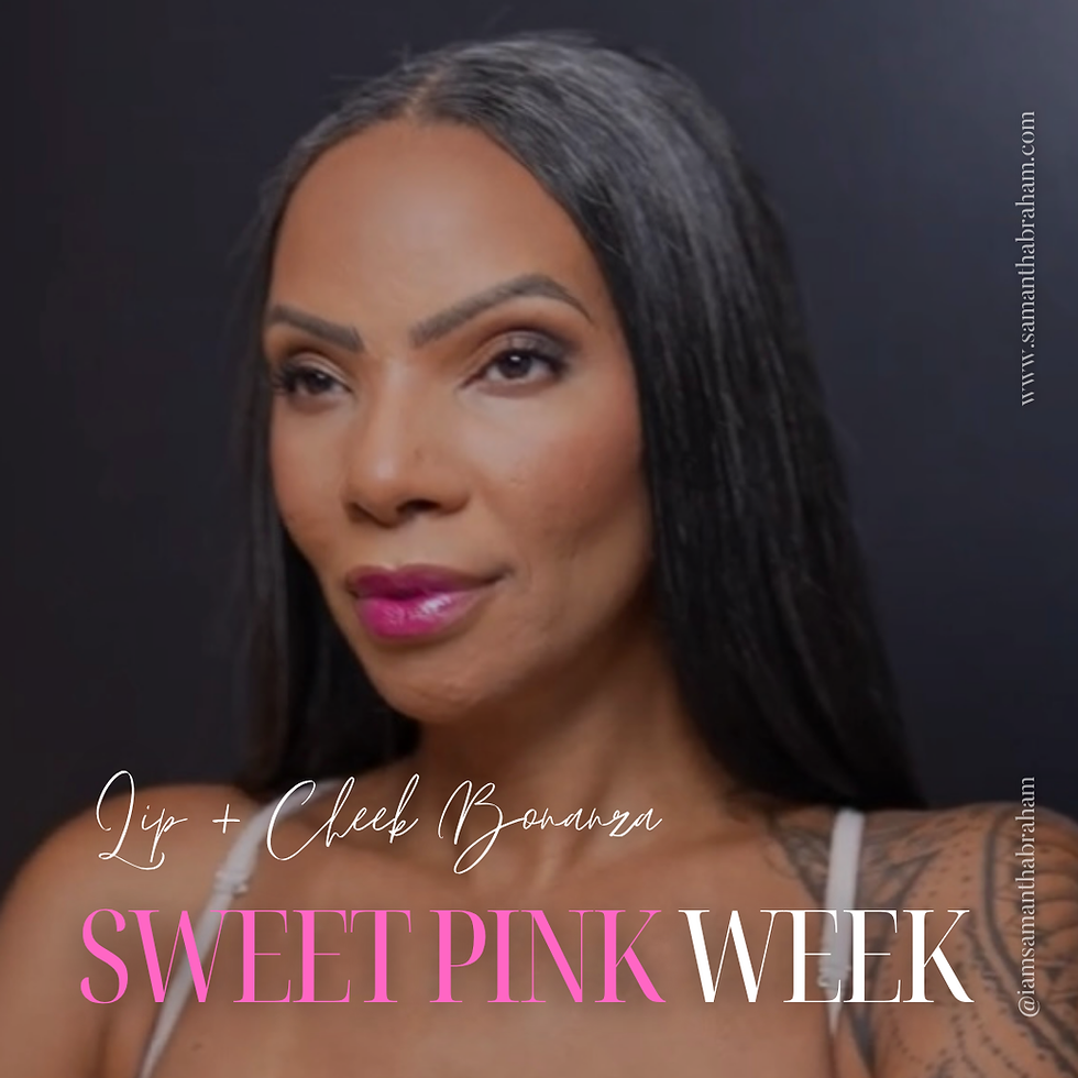 FAL LIP AND CHEEK BONANZA: SWEET PINKS WEEK IS HERE!