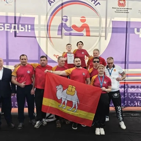 5 медалей Чемпионата и Первенства России по пара-армрестлингу