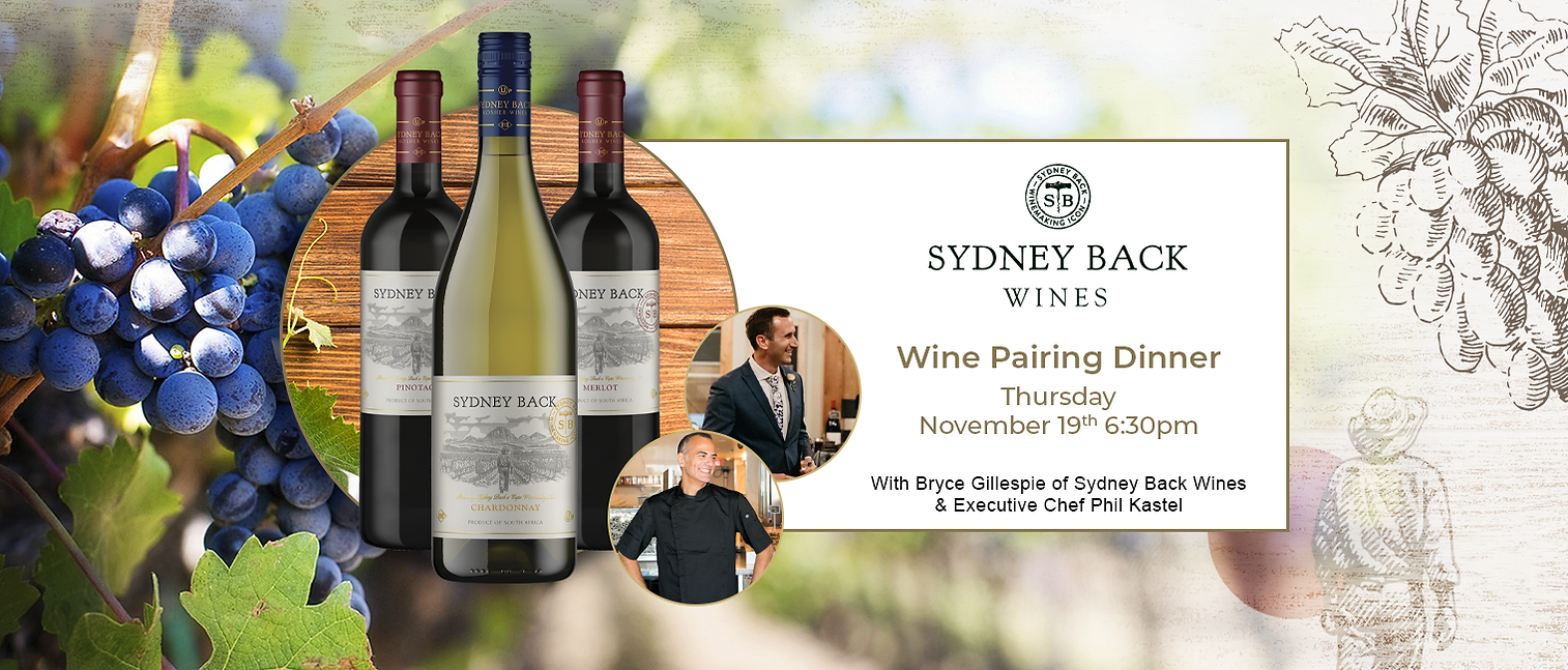 Milky Way LA Sydney Back Wine-Pairing Dinner
