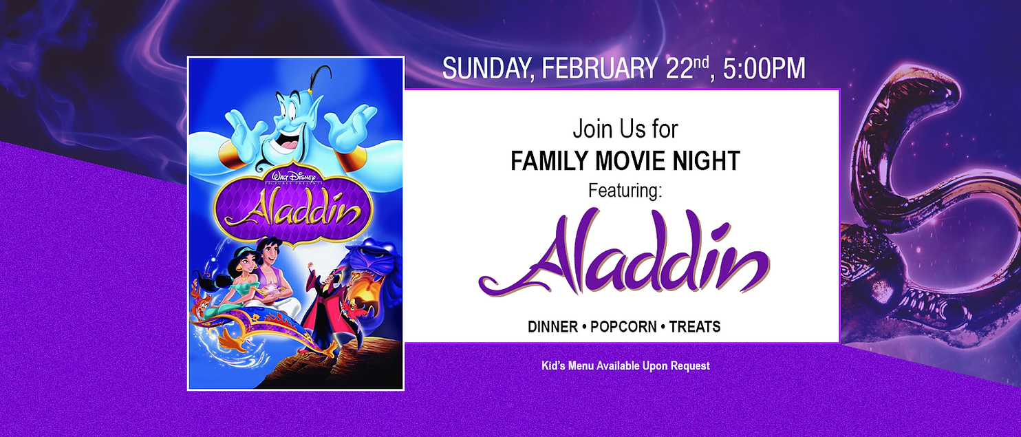 Milky Way LA Family Movie Night ft. Aladdin