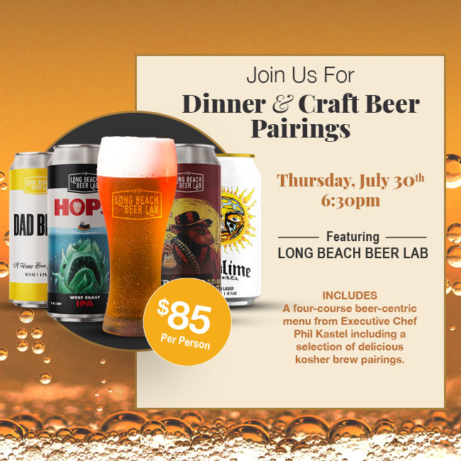 Dinner & Craft Beer Pairings ft. Long Beach Beer Lab!