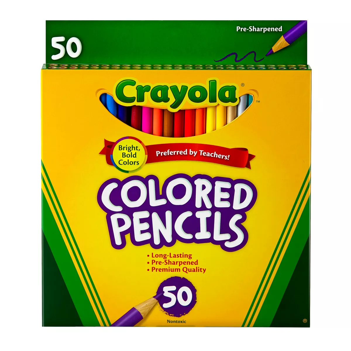Crayola Colored Pencils Set of 50