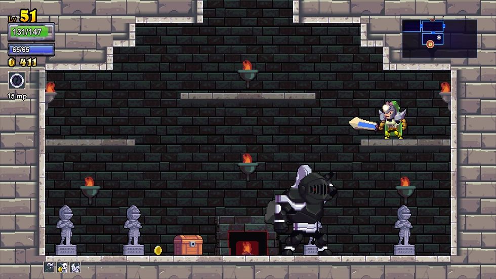 Fighting a Mini Boss